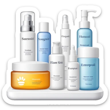 skin care Kit sticker