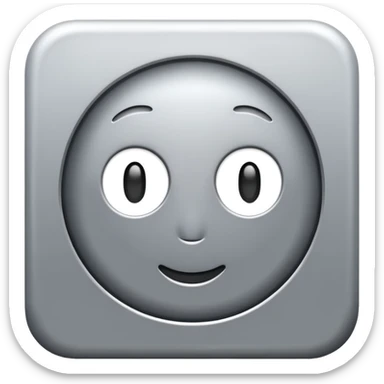 100 dans un carre gris sticker