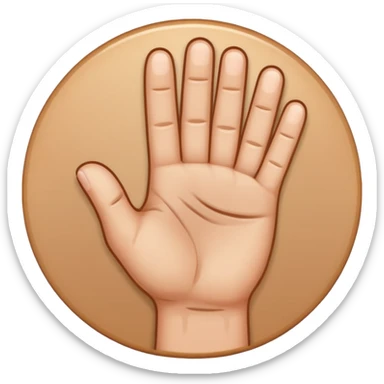 Index finger touching thumb making a circle  sticker