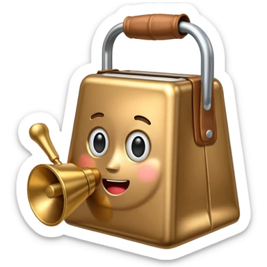 ringing cowbell sticker