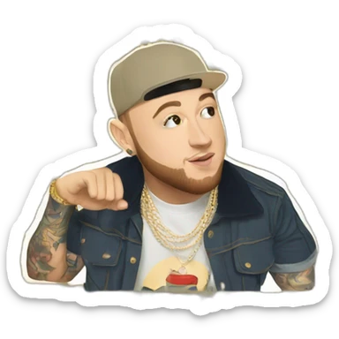 macmiller sticker