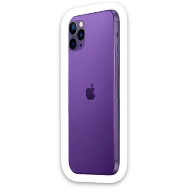 Purple IPhone 16 pro max sticker