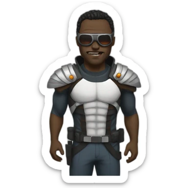 Apocalypse supervillain sticker