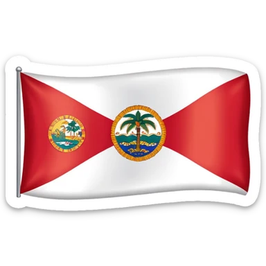 Florida flag sticker