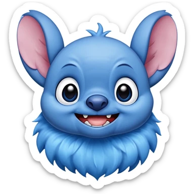 Stitch mignon  sticker
