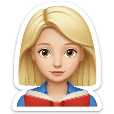 emoji de la premiere couverture du livre comme toi de lisa jewell  sticker