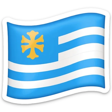Bandera de Galicia sticker