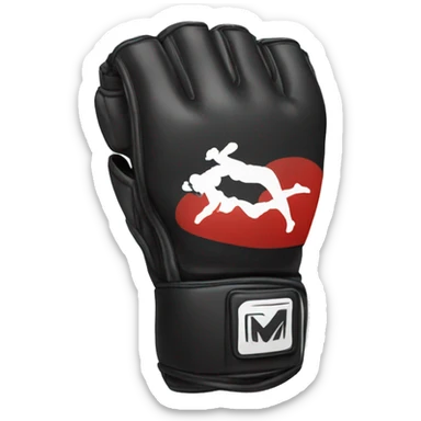MMA glove sticker
