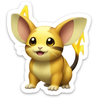 Raichu sticker