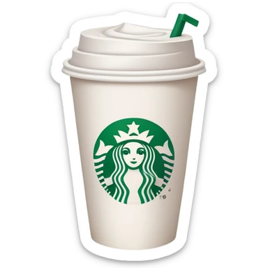 starbucks  sticker