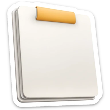 livre page blanche sticker