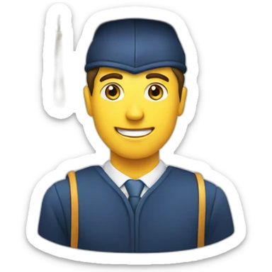 Education YouTube channel logo  sticker