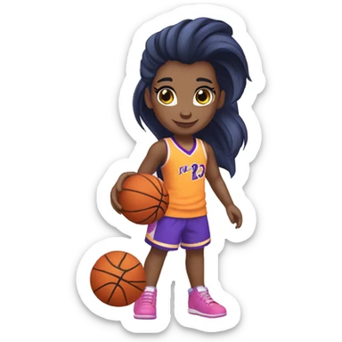my little pony play basketball sticker