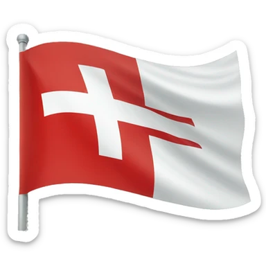 swiss flag sticker