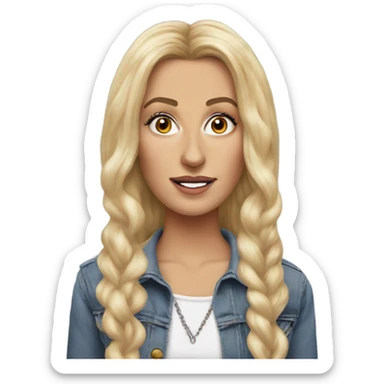 Cher clueless hyper realistic sticker