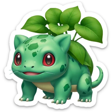 Bulbasaur-Pokémon (full body) sticker