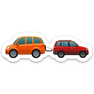 car station wagon coupling sticker