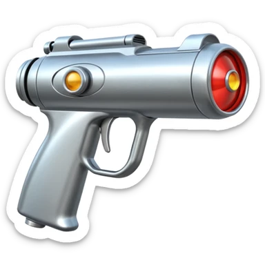 sci-fi ray gun emoji sticker