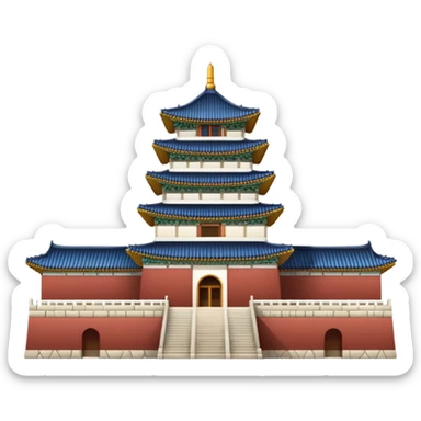 South Korea 
Gyeongbokgung Palace castle sticker