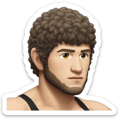 Ufc fighter khabib nurmagomedov sticker