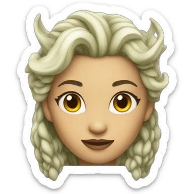 dragon queen sticker