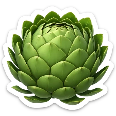 artichoke ball sticker
