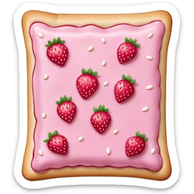 strawberry Pop-Tart sticker