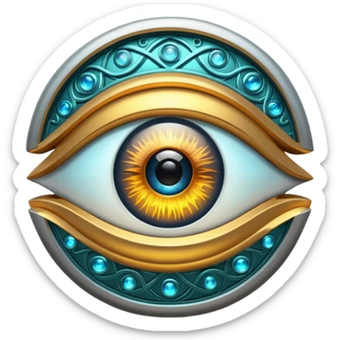 eye of chronos sticker