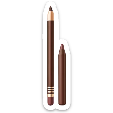 mac brown lip liner cosmetic pencil sticker