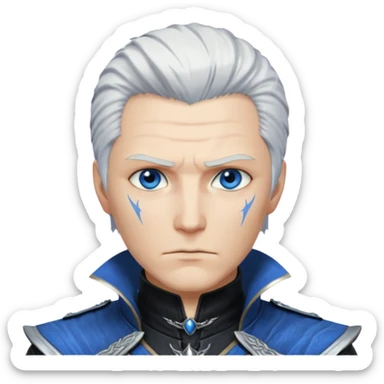 Vergil from DMC5 sticker