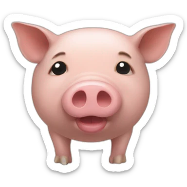Fesses de cochon sticker