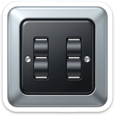 Glock on the back of the slide is a square automatic switch sticker