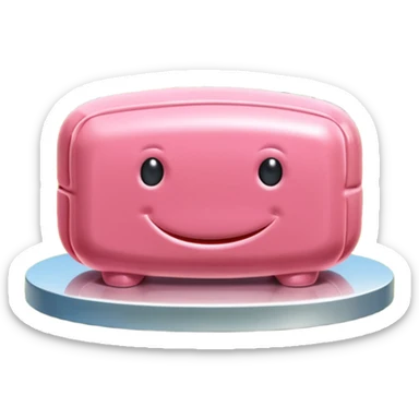  SPAM meat jeff koons style french landscape bouncy   sticker