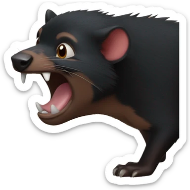 Tasmanian devil sticker