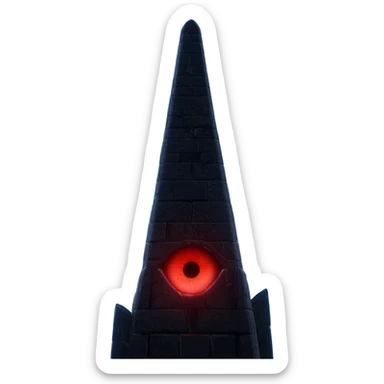 eye of sauron tower sticker