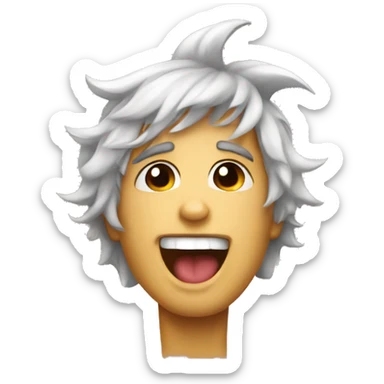 Hysterical love sticker