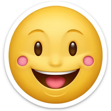 laughing emoji with 555 sticker