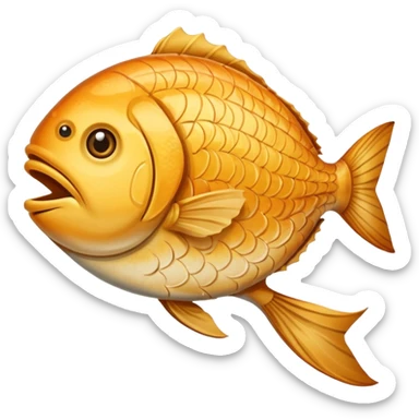 cooked fish  sticker