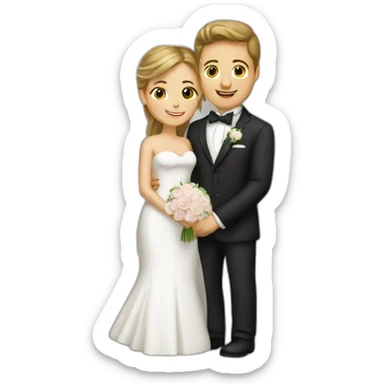 Mariage sticker