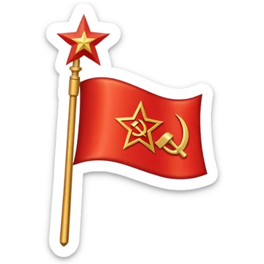 Soviet Union Flag sticker