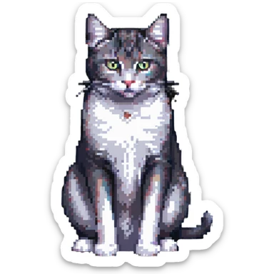 cat twerking, animated vibe sticker