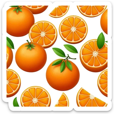 tangerine sticker