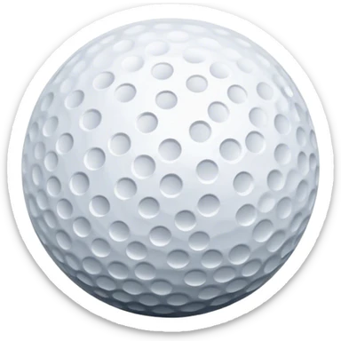 Golf gift sticker