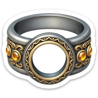 cursed ring sticker