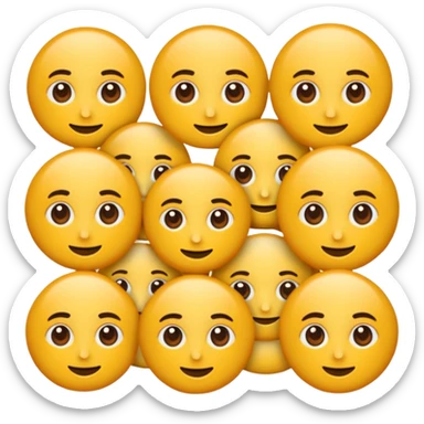 gülümsyen kız ve kumral saçlı ve ela gözlü sticker