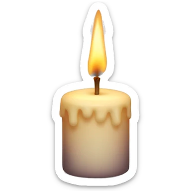 Candle sticker