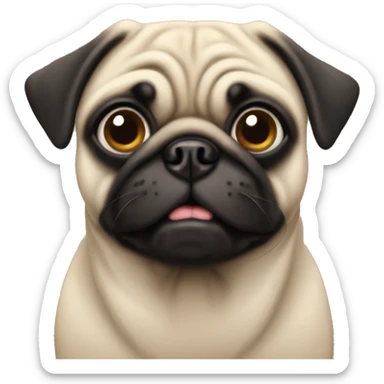 pug sticker