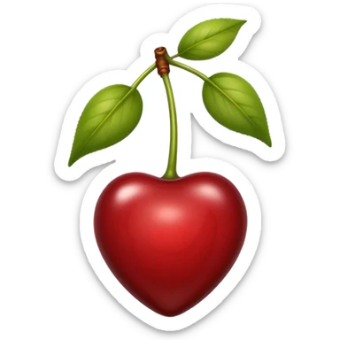 a cherry seed sticker