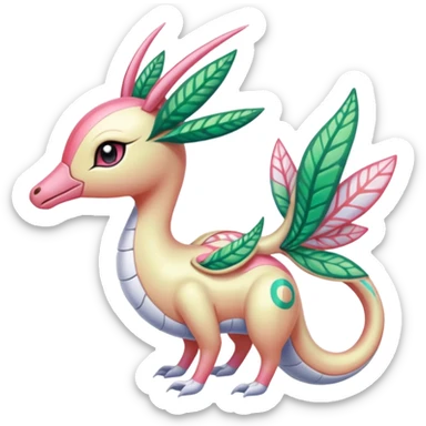 Meloetta-Palkia-Tropius-Aurorus-Milotic-Cresselia-fusion sticker