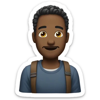 man i don't know helpless hands up sticker